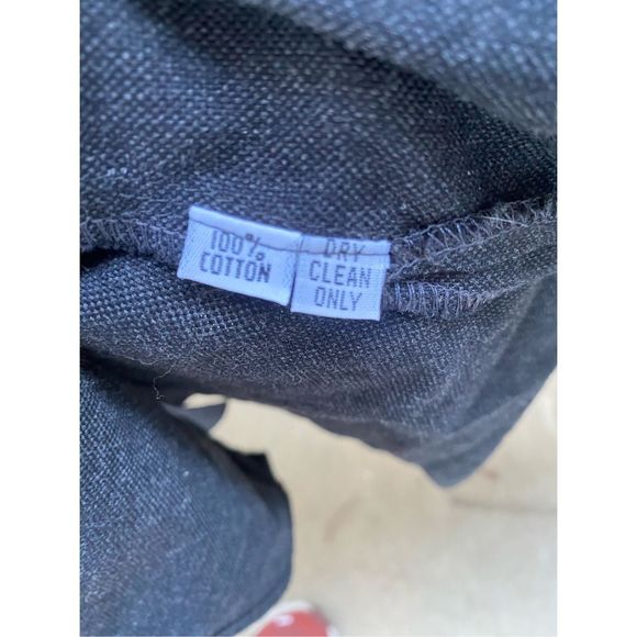 Diana Slavin Gray Dot Button Up Shirt Blazer Jacket, Size Small - Picture 7 of 9